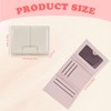 MultiValue Womens Wallet Small, PU Leather Trifold Wallet Simple Compact