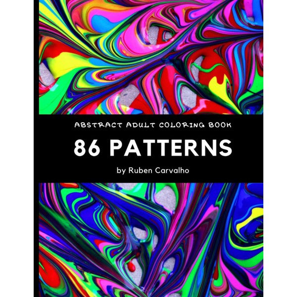 86 Patterns: Abstract Adult Coloring Book