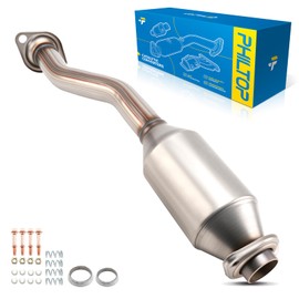 PHILTOP Rear High Flow Catalytic Converter Compatible with Nissan Sentra 1.8L 2013 2014 2015 2016 2017 2018 2019 Direct-Fit Catalytic Converter Kit 16799, 644131, 41230 (EPA Compliant)