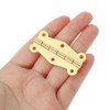 PATIKIL Small Vintage Box Hinges, 2 Inch, 12 Pack, 180-Degree