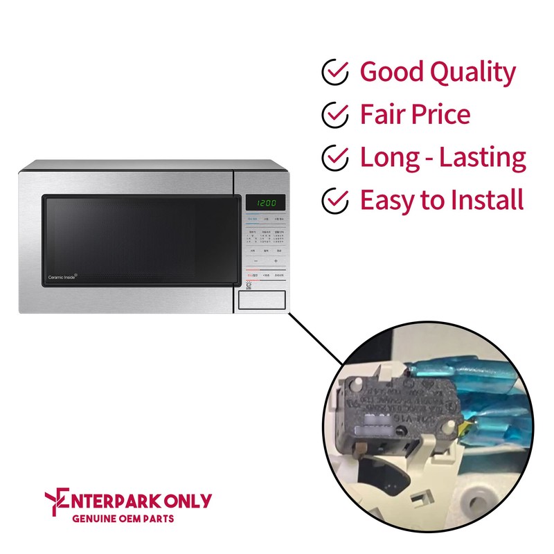 ENTERPARK New OEM 2 Pack GE SZM-V16-FD-63 Microwave Oven Micro