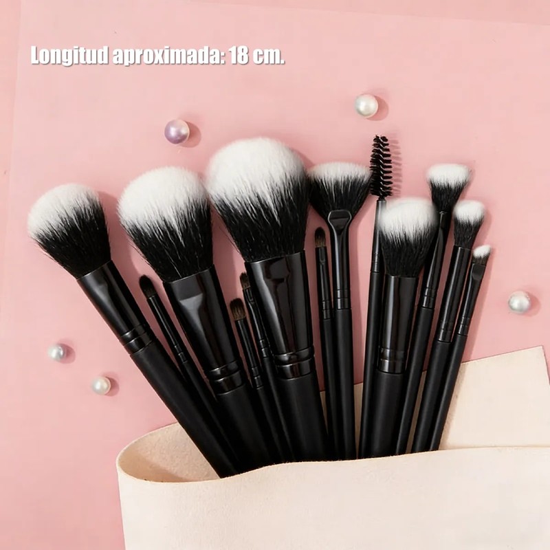 Brochas De Maquillaje Kit 30 Pcs Para Maquillaje Profesional