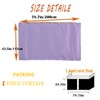 Navhao Dorm Home Solid Thicken Bunk Blackout Bed Curtains Cloth