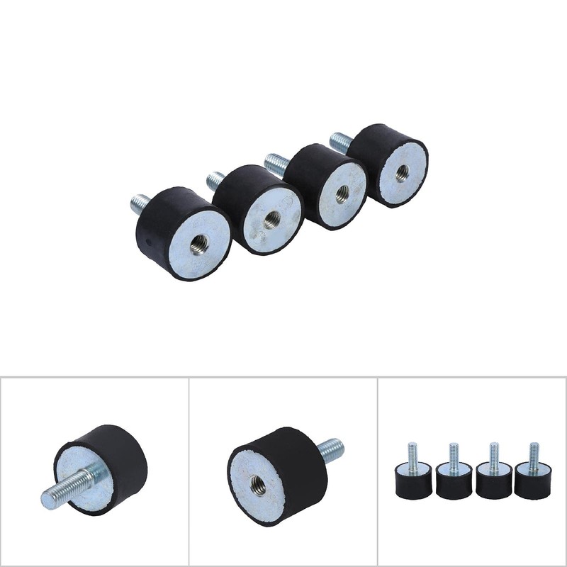 Rubber Mount, 4xM8 Widely Used Vibration Isolator Mount Bobbin Isolator