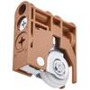 Best 0180-043 728Y Two-dimensional Adjustable Door Wheel, Y Shape, Brown