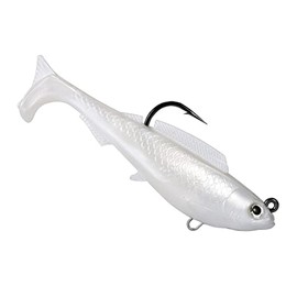 Z-MAN HERC4-84 Herculez Swimbait 4" Pearl, One Size