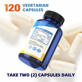 Nutriselect 120 Capsules containing 500 mg of Vitamin B1, Non-GMO, Vegan, Gluten Free, Benfotiamine