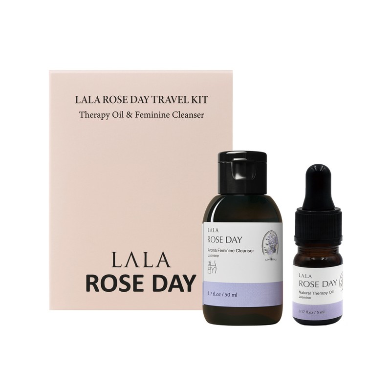 LALAROSE DAY LALA ROSE DAY Travel Kit (Feminine Cleanser 50ml,