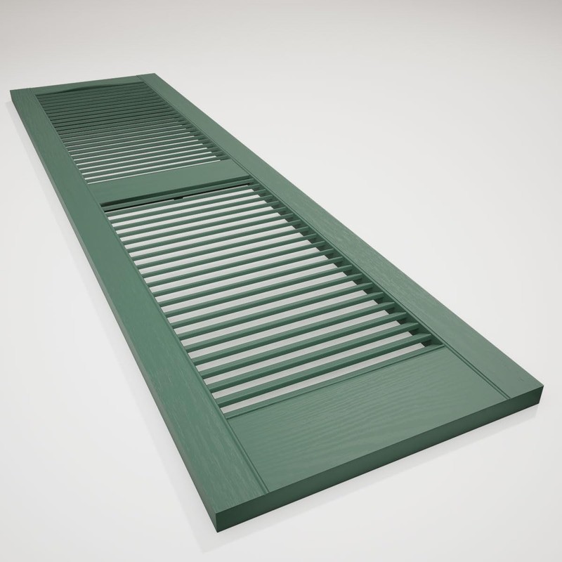 Ekena Millwork Lifetime Vinyl LL1S12X02500FG Standard Cathedral Top Center Mullion,