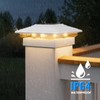 VOLISUN Solar Fence - Post Lights, Solar Post Cap Light