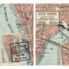 HomArt Large Decorative Map New York Matches