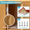 Star-wood Magnetic Door Catch Ultra Thin Cabinet Magnets Stainless Steel