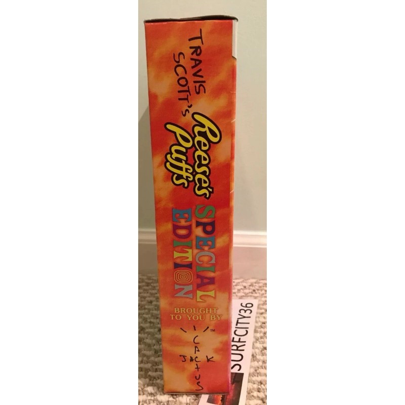TRAVIS SCOTT x REESES REESE'S PUFFS CEREAL FAMILY SIZE ASTROWORLD