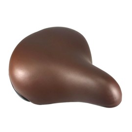 Top Wide Saddle for Light Cars, Brown, Brown, Bicycle, Electric Assist, Mamachari, City, Light Car, Maintenance, Replacement