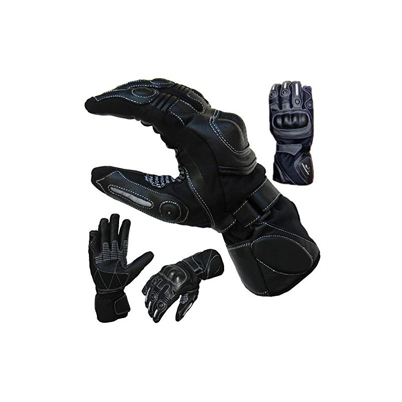 PROANTI Summer Rain Motorcycle Gloves with Visor Wiper Motorcycle Gloves