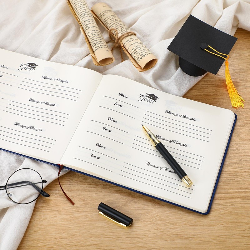 Patelai Class Reunion Guest Book with Pen Gathering Keepsake Decorations