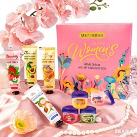 Kit De 8 Piezas Bálsamo Labial Y Crema De Manos