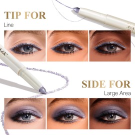 LUXAZA PRO Multi-Purpose Makeup Stick, Cream Shimmer, Eyeshadow Eyeliner Pencil Sticks Cosmetics #S5