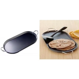 Main Comal Ovalado Antiadherente Doble Quemador