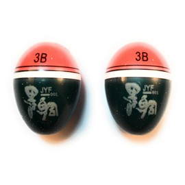 ASPALAND Cone Float Sea Bream, Chinu, Ukifukase, Sea Fishing, 3B, Acorn, Float Through (Orange 3B, Set of 2)