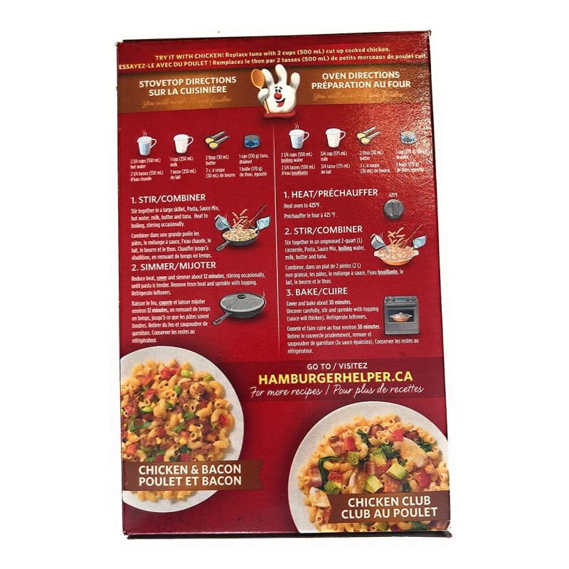 General Mills Tuna Helper Au Gratin, 2pk , 206g/7.3oz., ea,