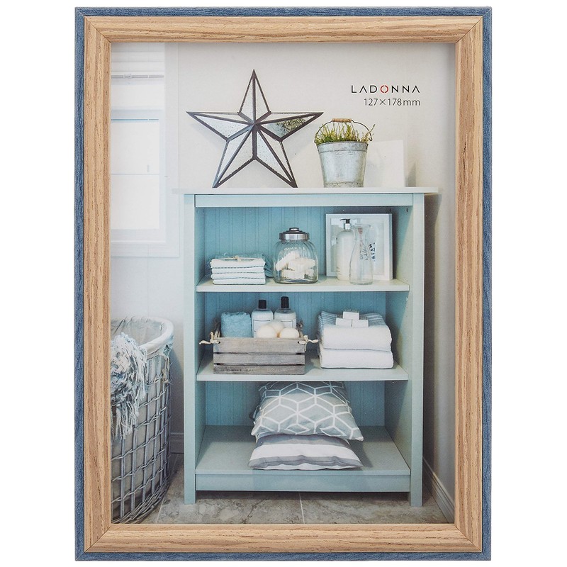 LADONNA Photo Frame AVANTI DF85-2L-NV, Wooden, 2L, 080953, Navy