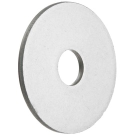 [M6 (6.5 mm) Outer Diameter 1.0 inch (25 mm) Thickness 0.06 inch (1.5 mm) SUS304 Stainless Steel Large Washers Pack of 24