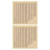YINETTECH 500Pcs Light Switch Label Sticker Clear Transparent with Text