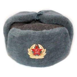 RUSSIAN STORE Men's Beanie grey grey - grey - Large