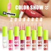 XTJXTJ Moisturizing Lip Oil, Big Brush Head Hydrating Lip Glow