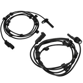 OCPTY 2-PC Set Rear ABS Wheel Speed Sensors Compatible for Ram 2500 2014-2022, for Ram 3500 2015-2022 - Rear Driver and Passenger Side