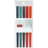 HuaLan Colorful Fiberglass Chopsticks, Dishwasher Safe Chopstick, Reusable Non-slip Chop