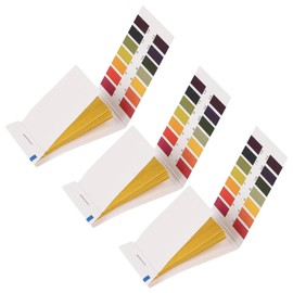 WOLMIK pH Test Strips, 3 Packs of 240 Strips pH 1-14 Litmus Test Paper, Universal pH Balance Test Strips for Urine Saliva Drinking Water Pool Spa Soap Soil Diet Fish Tank Liquids pH Monitoring