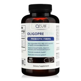 OLIGOPRE TETRA - Complex of Short-Chain Prebiotic Fibre FOS, IMO, GOS and XOS - 180 Tablets - 1000 mg Tablet