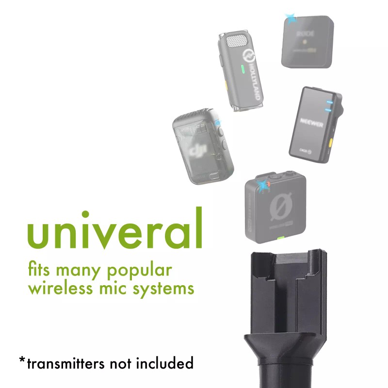 Macrokraft 2 Interview Handles + 2 Flags -- DJI Mic,