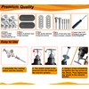 CAROTUPY Tungsten Carbide Burr Set 1/8" Shank，Die Grinder Bits with