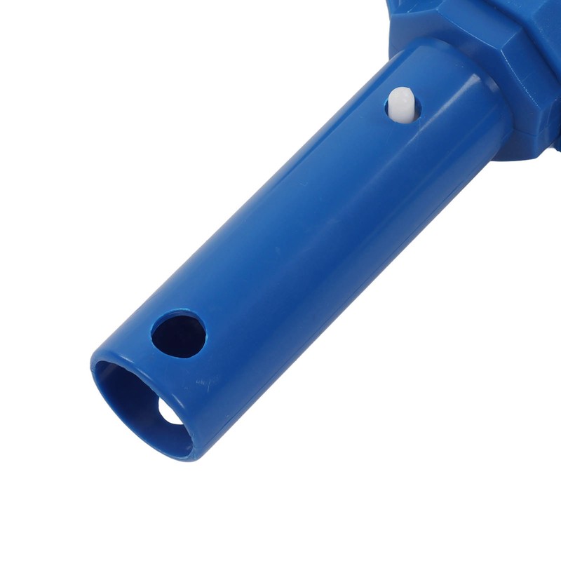 Swimming Pool Leaf Skimmer Net ABS Blue Reinforced Frame Heavy