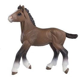 Safari Ltd Winner's Circle Collectibles - Clydesdale Foal - Educational Hand Painted Figurine - Quality Construction from Safe and BPA Free Materials - For Ages 3 and Up by Safari Ltd.