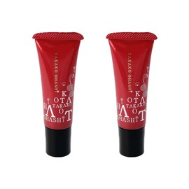 TAKAKO OHASHI Color Magic Essence Rouge Pearl Set of 2 Lip Serum, 0.4 oz (10 g), Gloss, Collagen