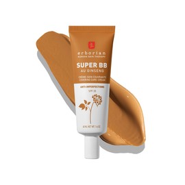 Erborian Super BB Cream with Ginseng - Full coverage BB cream for acne prone skin - Caramel 40ML