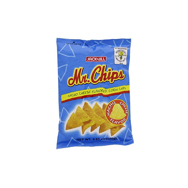 Jack N Jill Mr. Chips Cheese Flavored Corn Chips (Pack