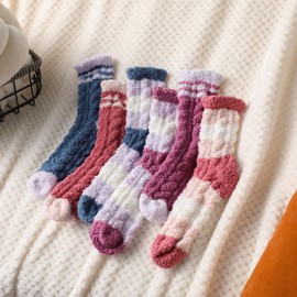 Pleneal Fuzzy Socks for Women - Fluffy Socks Women, Cozy Socks for Women Slipper Socks