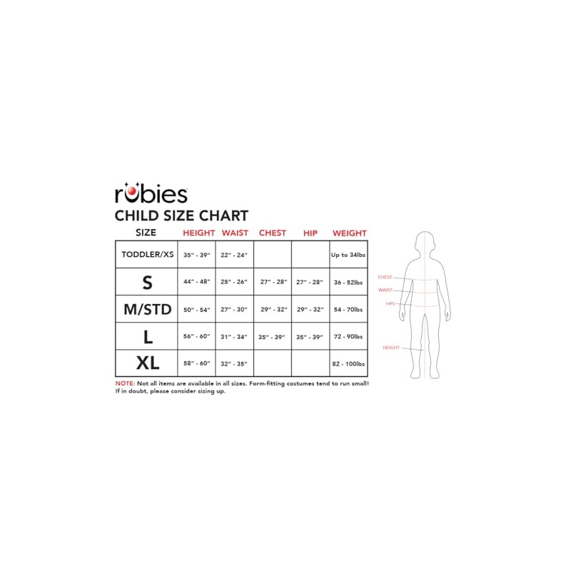 Rubie's Disfraz de chamarra de grasa para niño, mediano, negro,