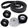 MINETPS 38382 Serpentine Belt Tensioner Idler Pulley Drive Assembly Kit