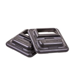 The Step (Made in USA Freestyle Aerobic Risers - Health Club Size - Black