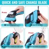 DURATECH 3-in-1 Handheld Electric Grass Trimmer & Hedge Shears for