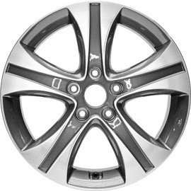 New 17x7" 17 Inch Premium Aluminum Alloy Wheel Rim for Hyundai Elantra 2013 2014 2015 2016 | ALY70836U30N | Direct Fit - OE Stock Specs
