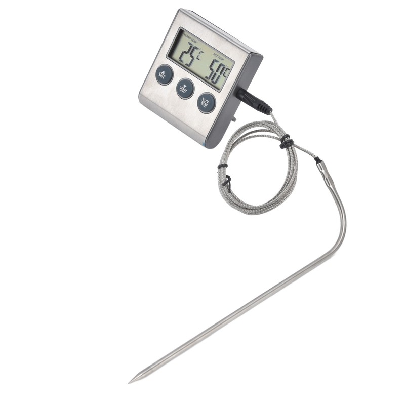 Digital Touchscreen Food Thermometers High Accuracy Waterproof Portable Meat Thermometers
