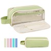 umorismo Big Capacity Pencil Case with Sticky Note Expandable Pencil