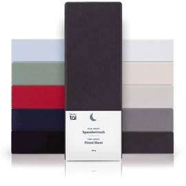 Blumtal Basics Fitted Sheet, 100 % Cotton